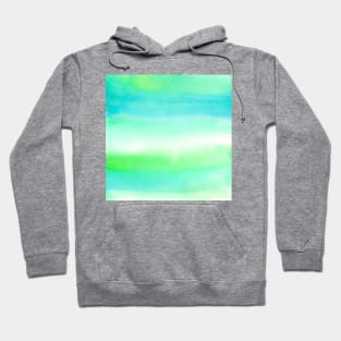 Mint Blended Stripes Hoodie